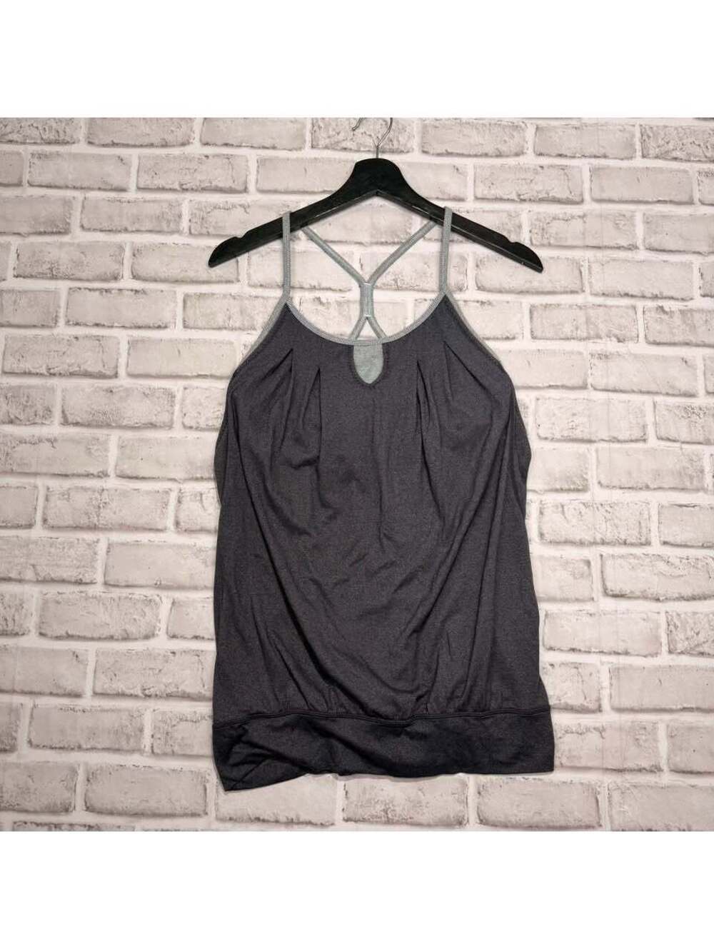 Lululemon No Limits Tank Charcoal Grey Women's 8